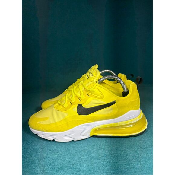 Nike Shoes - Nike Air Max 270 React 'Opti Yellow' • Size 10 US Men (42 EUR) • SKU CZ9370-700